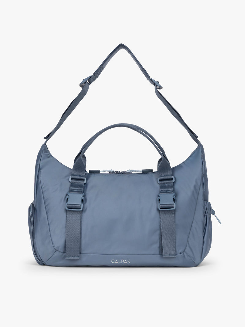 CALPAK Fit Gym Duffel Bag in blue  Indigo