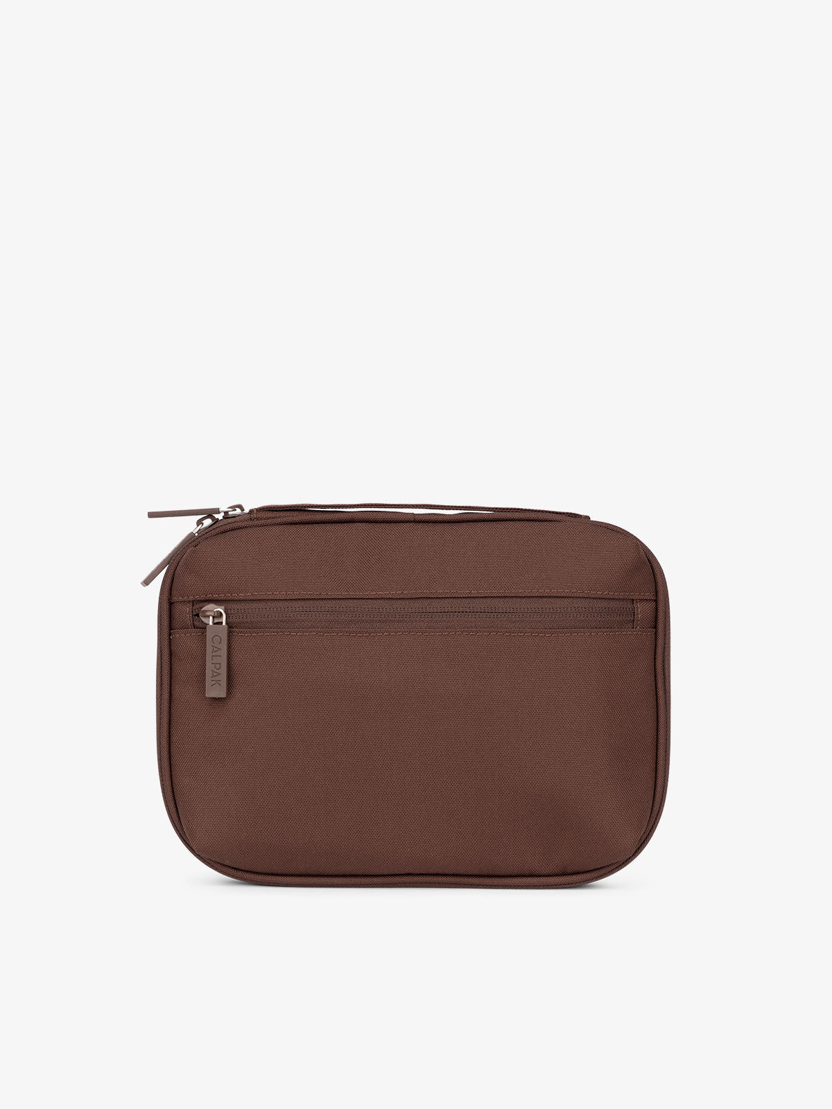 CALPAK tech and cables organizer bag in walnut; ATC2001-WALNUT