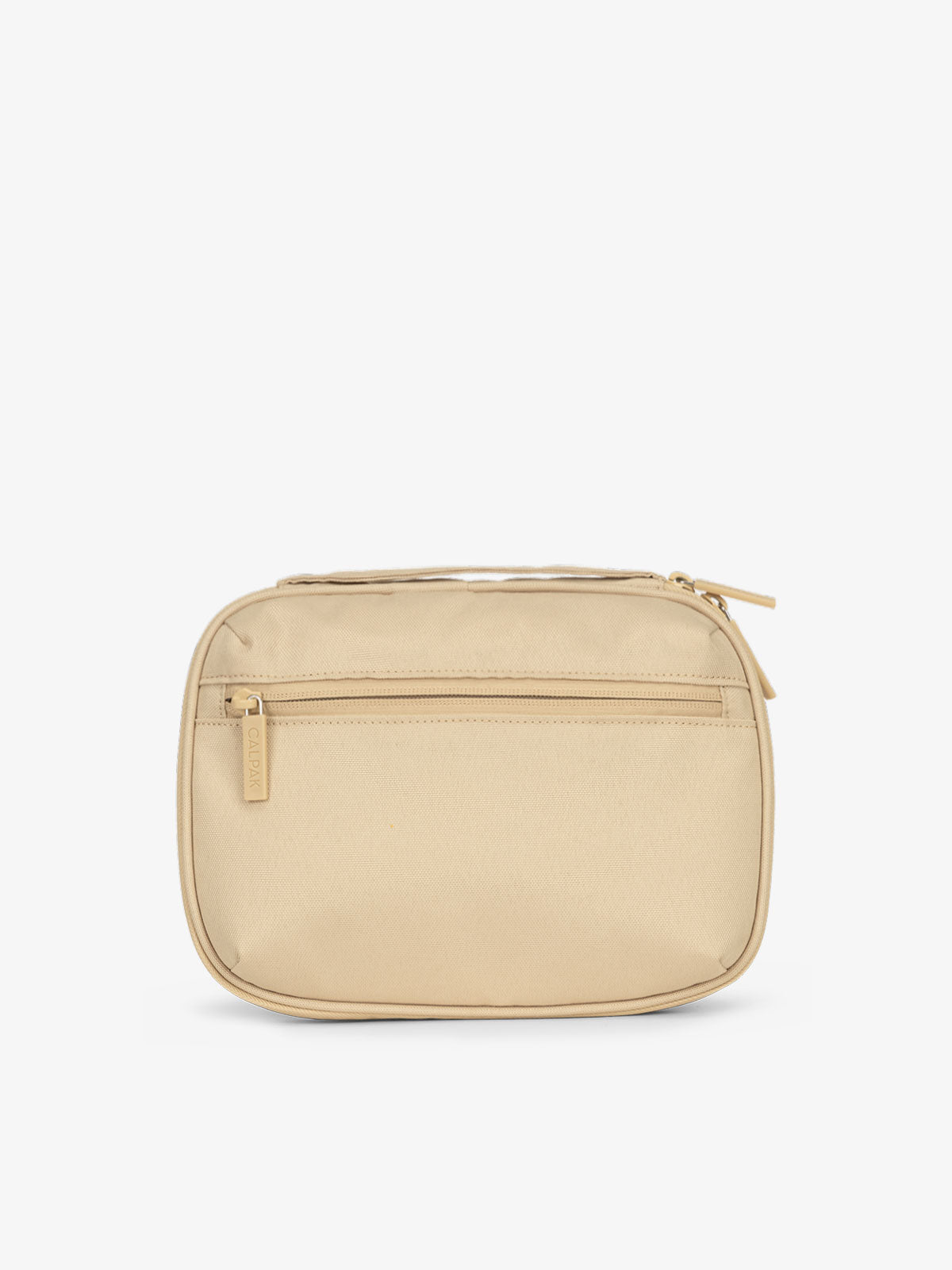 CALPAK tech and cables organizer bag in oatmeal; ATC2001-OATMEAL