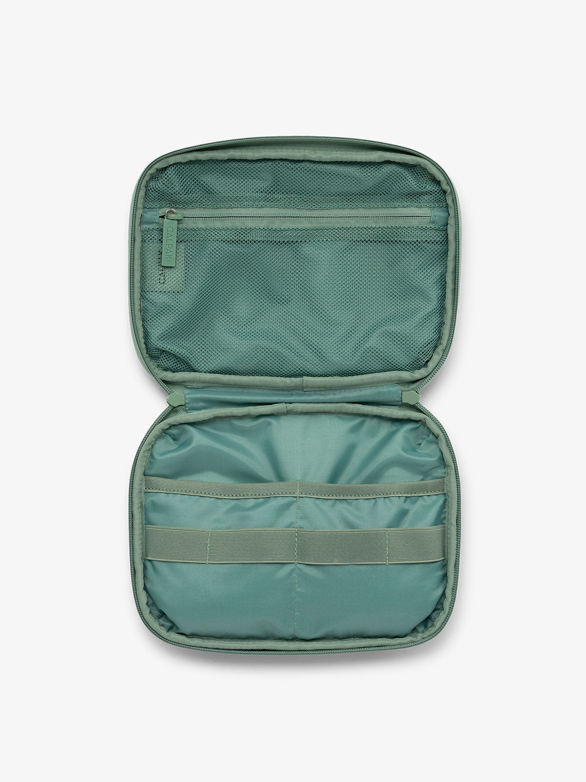 CALPAK tech and electronics organizer for travel in sage; ATC2001-SAGE