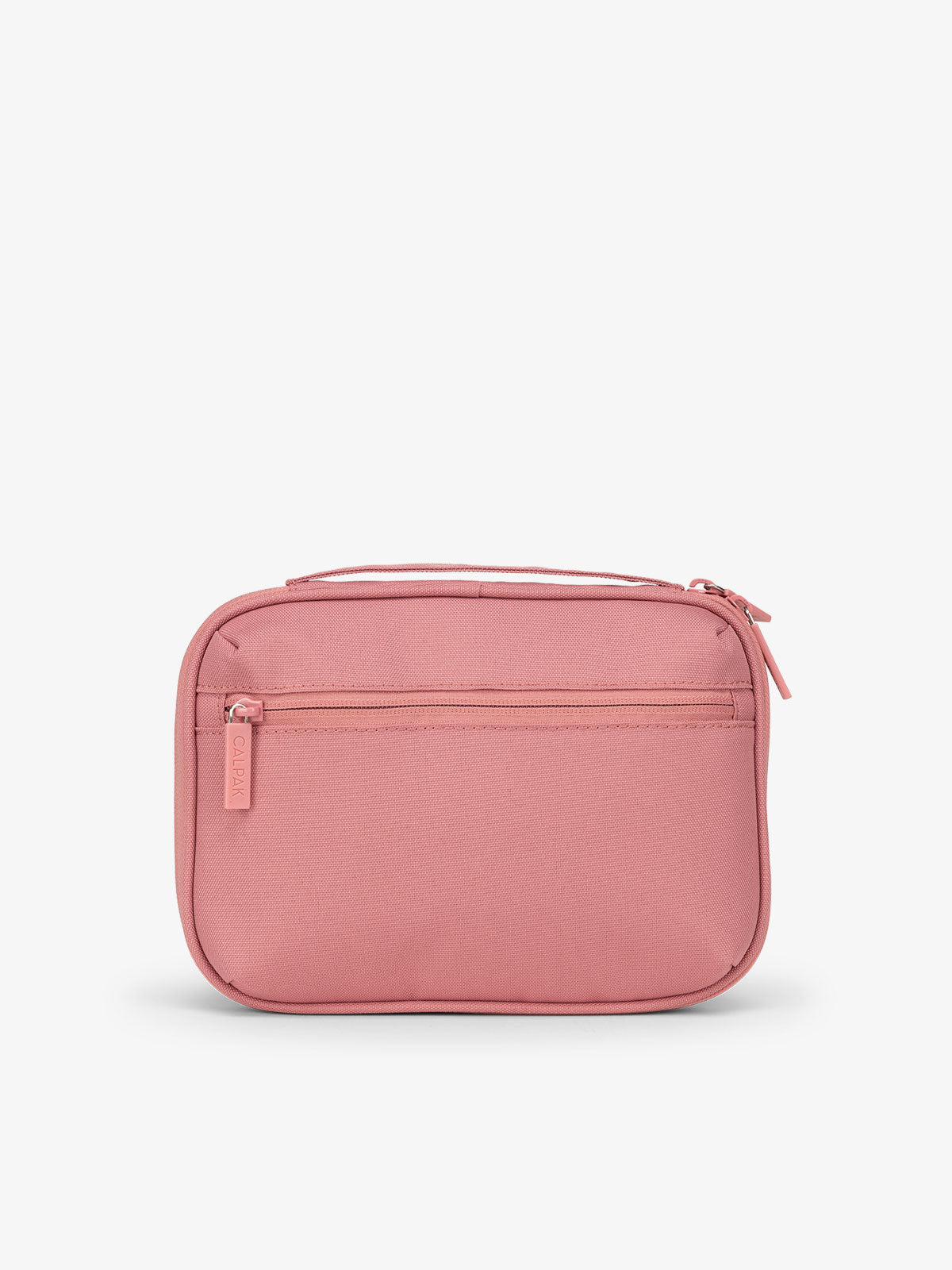 CALPAK tech and cables organizer bag in pink; ATC2001-TEA-ROSE
