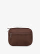 CALPAK Tech organizer with mesh front pocket in walnut brown; ATC2001-WALNUT
