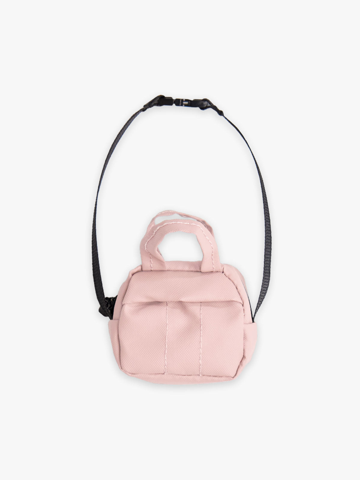 CALPAK Teeny Tiny Luka Duffel with strap in light pink Rose Quartz;TTD2501-ROSE-QUARTZ