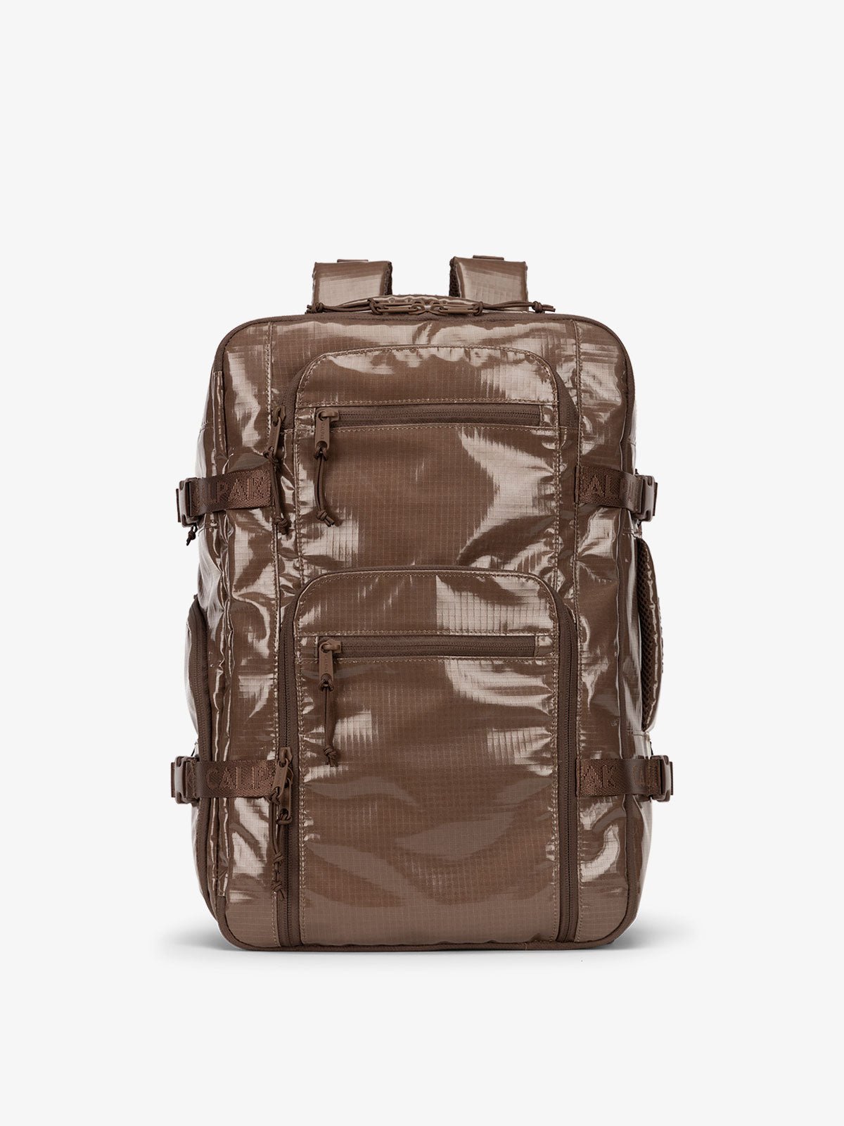 CALPAK Terra 26L laptop backpack duffel in brown