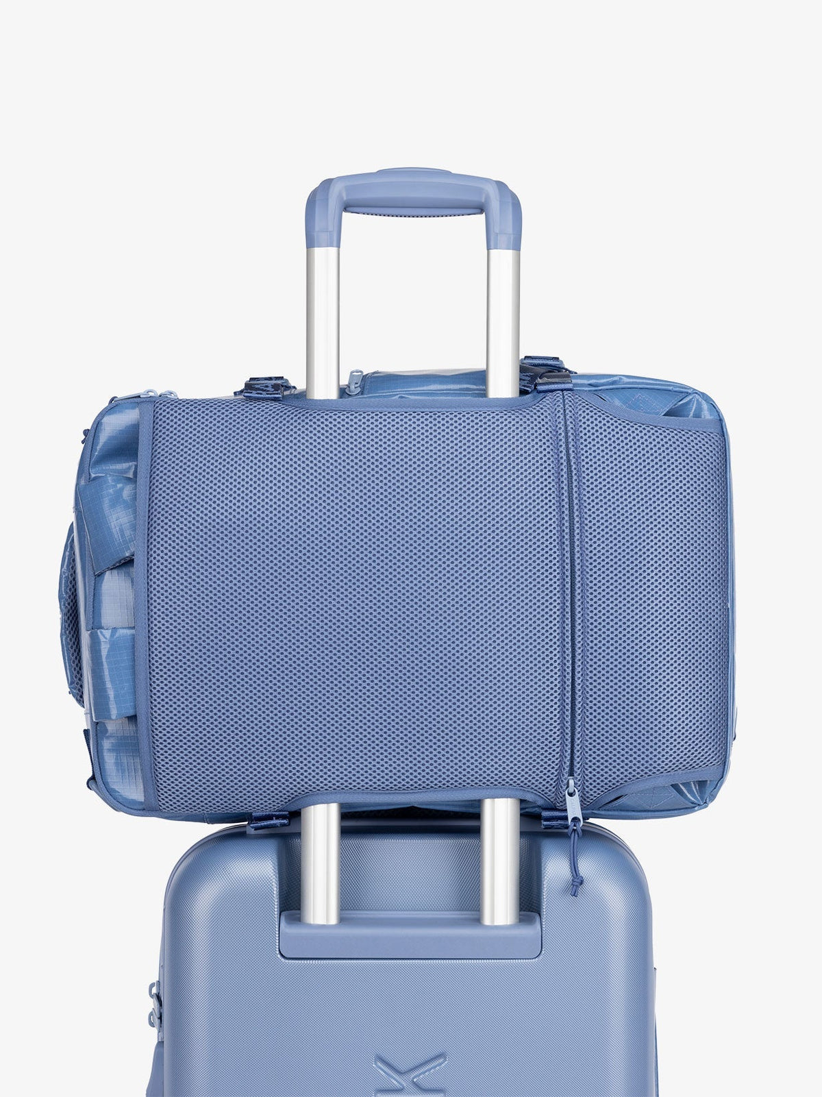 CALPAK large 26l backpack duffel with luggage trolley sleeve; BPH2201-GLACIER