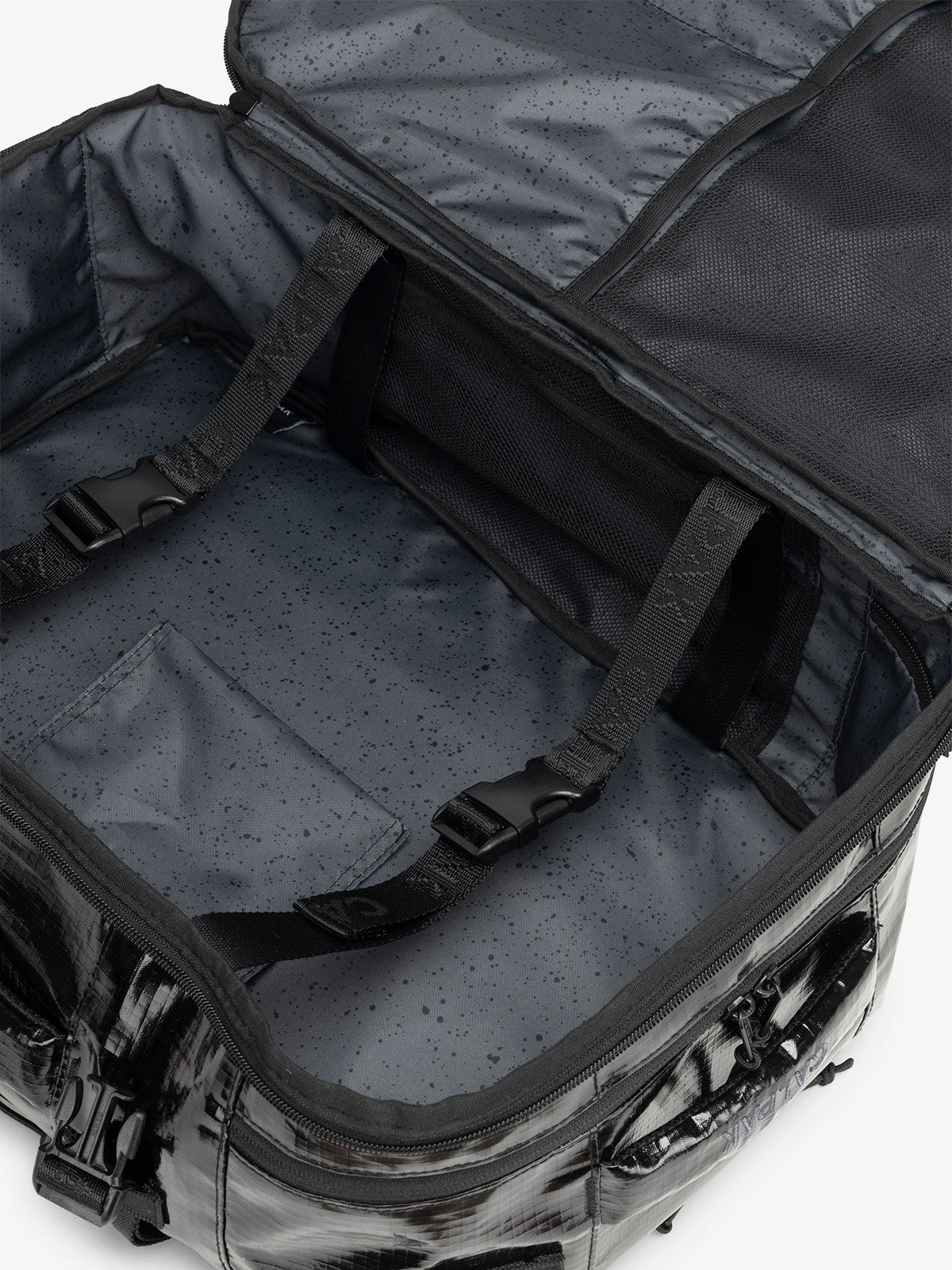CALPAK Terra 26l backpack duffel with compressions straps; BPH2201-OBSIDIAN