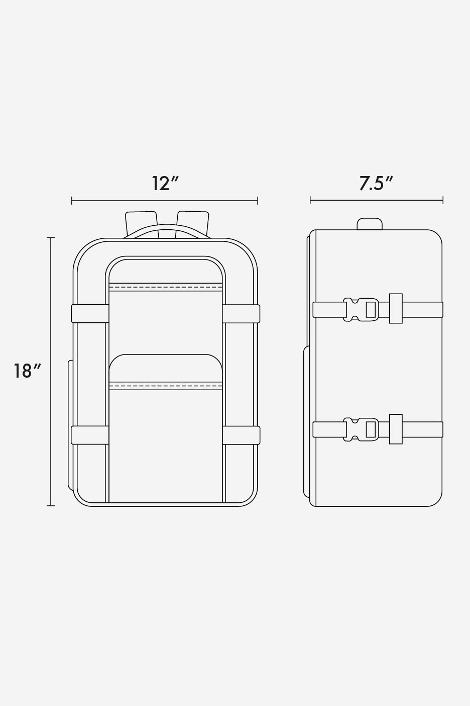 Terra 26L Laptop Duffel Backpack in Obsidian | CALPAK