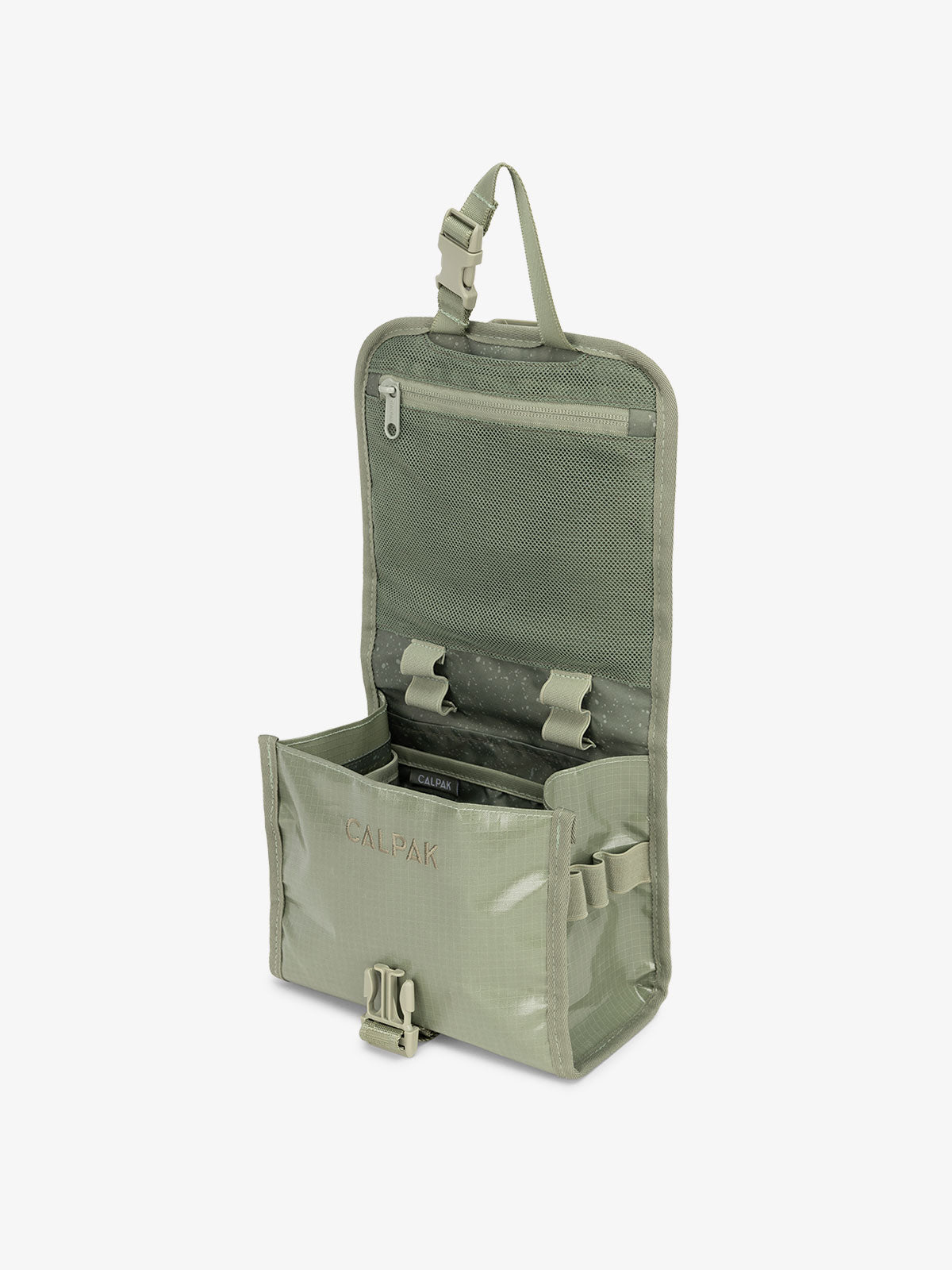 CALPAK hanging toiletry travel bag; THY2201-JUNIPER