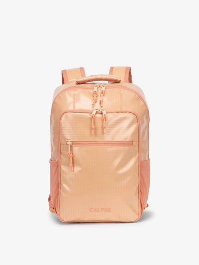 Front view of CALPAK Terra Hydration Backpack in canyon; BPT2201-CANYON