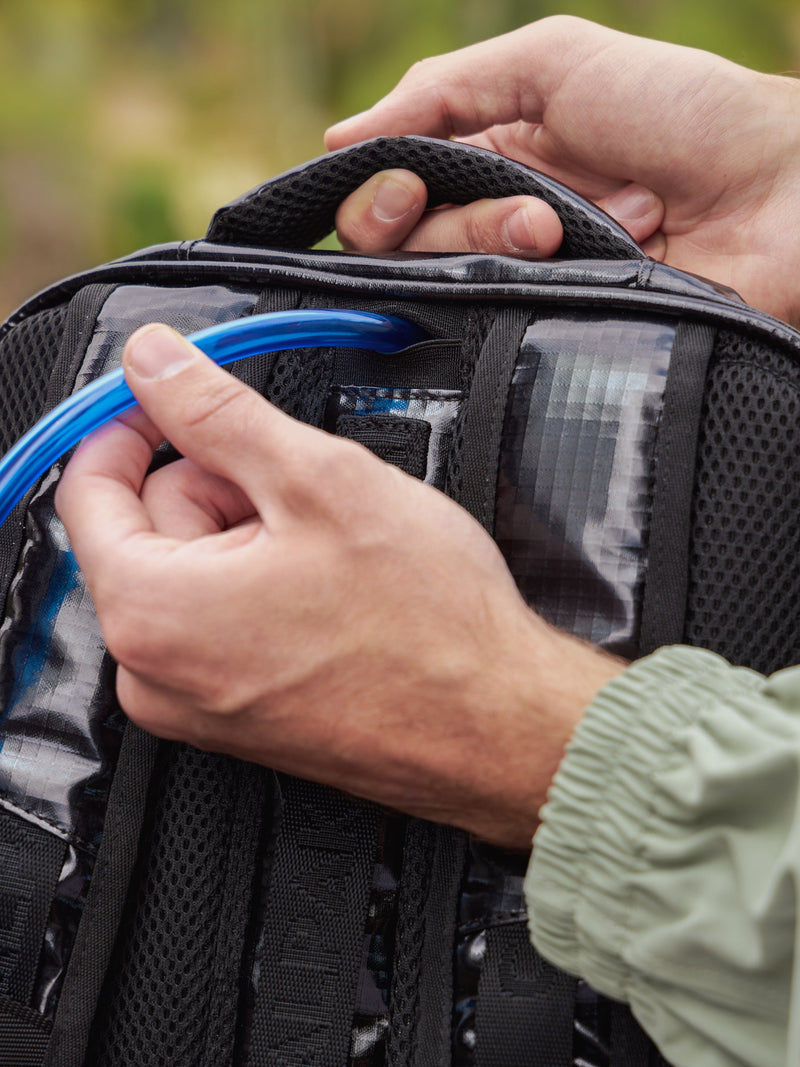 Terra Laptop Backpack in Obsidian