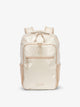 Front view of CALPAK Terra Hydration Backpack in white sands; BPT2201-WHITE-SANDS