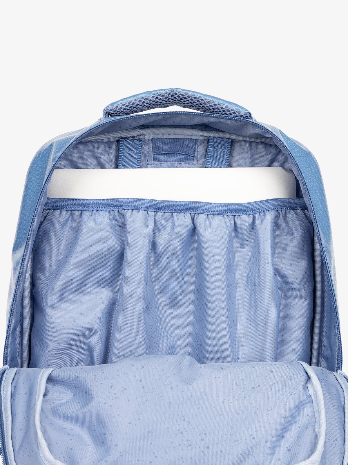 CALPAK Terra Laptop Backpack with laptop slip pocket in glacier