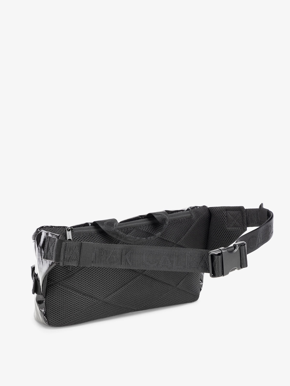 CALPAK sling bag with adjustable crossbody strap; CBH2201-OBSIDIAN