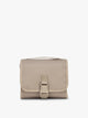 CALPAK Terra Hanging Toiletry Bag in beige Stone front view; THY2201-STONE