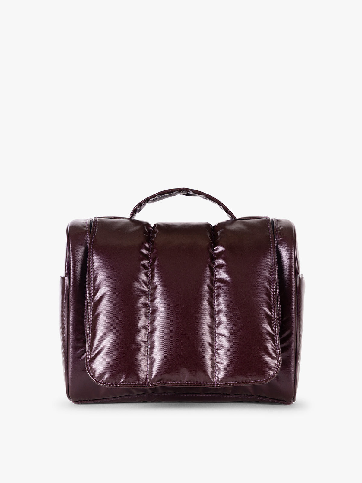 Luka Hanging Toiletry Bag in Glazed Dark Cherry | CALPAK