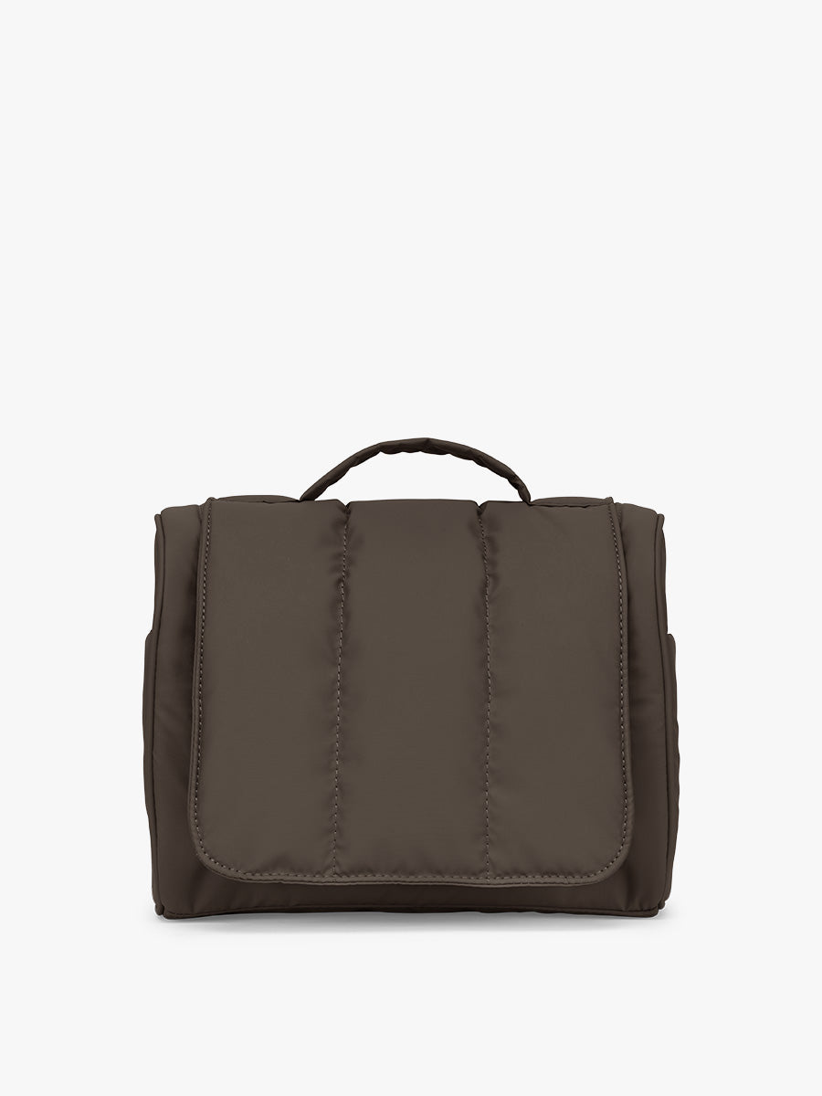Luka Hanging Toiletry Bag in Mushroom | CALPAK