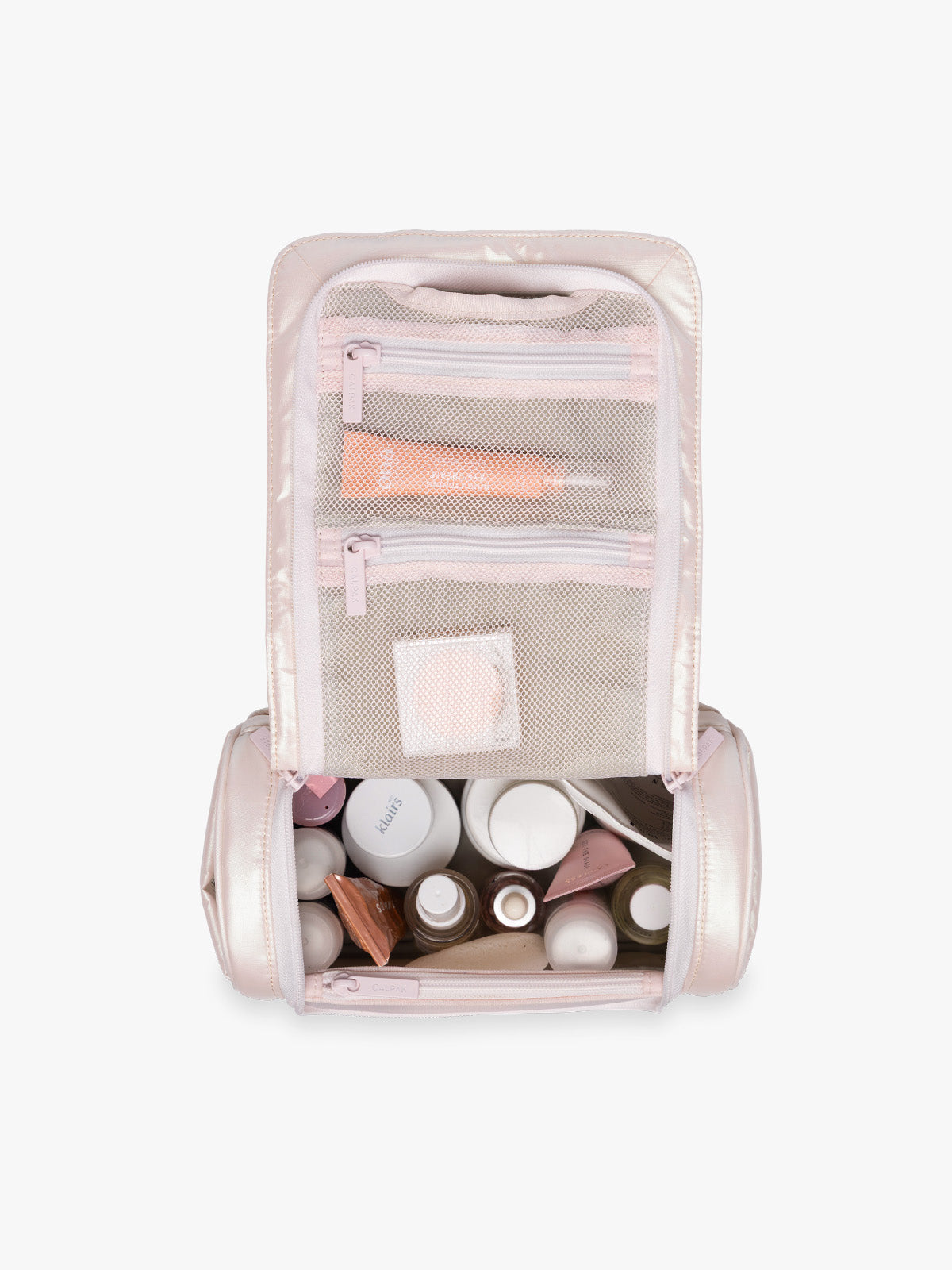 Luka Hanging Toiletry Bag in Pearlescent | CALPAK