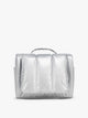 CALPAK Luka Hanging Toiletry Bag in Silver; TLH2301-SILVER