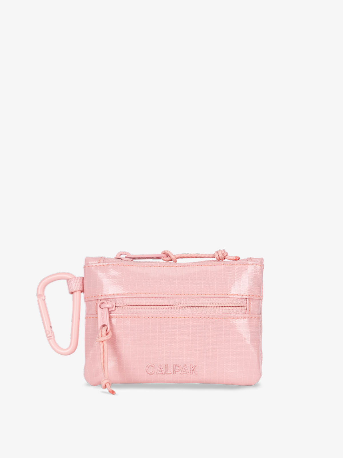 CALPAK Terra Clippable Card Pouch in pink Blossom; TPC2401-BLOSSOM