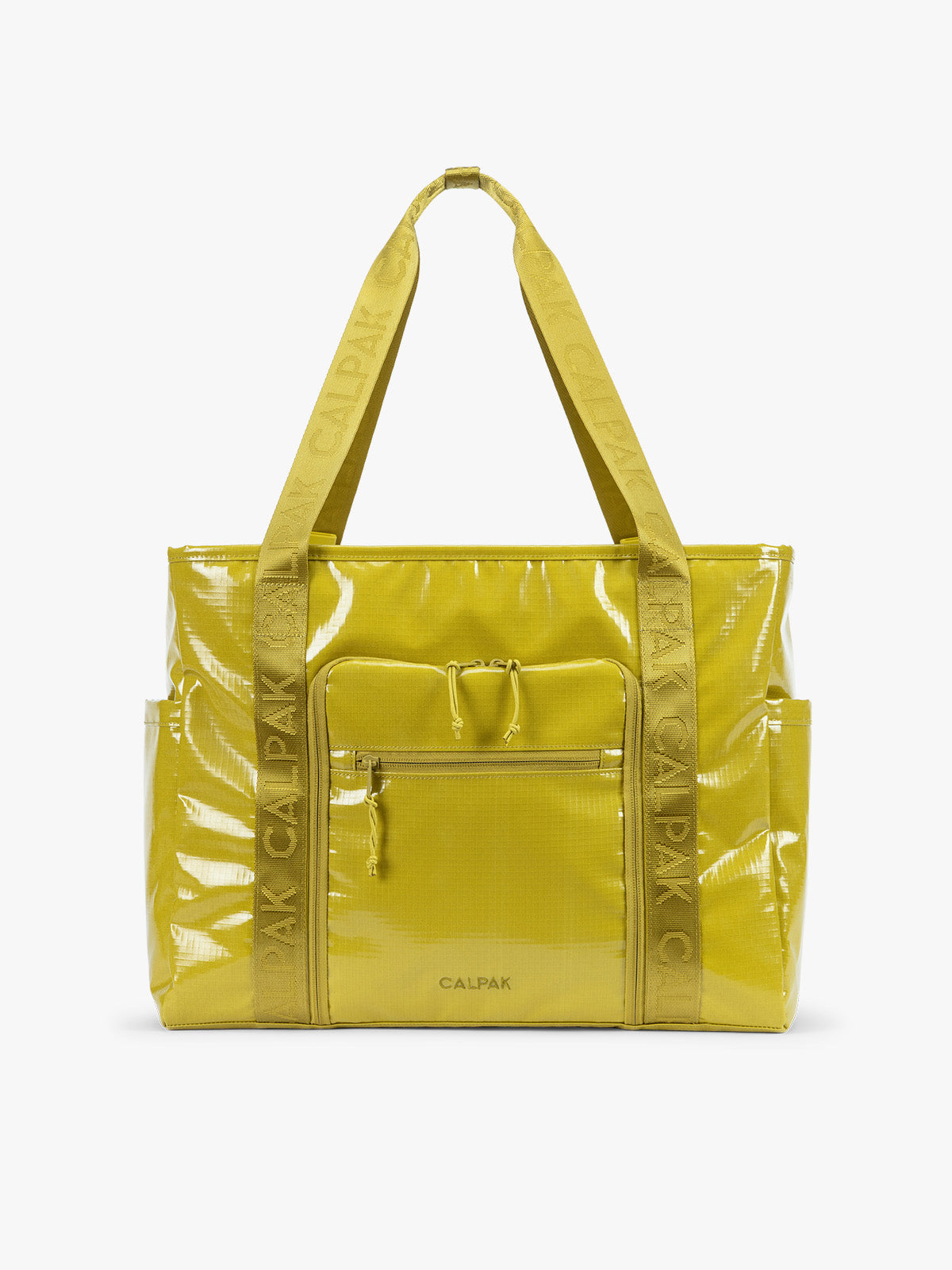 Terra 35L Water Resistant Zip Tote Bag in Wasabi | CALPAK