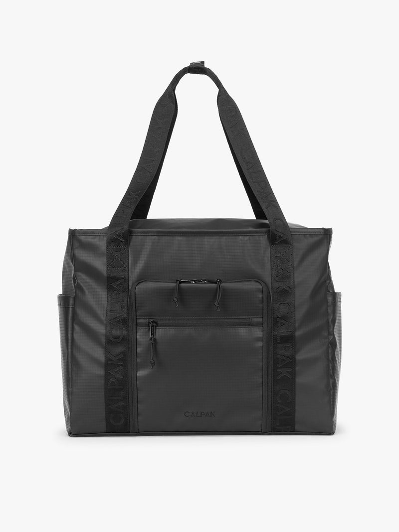 CALPAK Terra 35L Tote in black Matte Obsidian