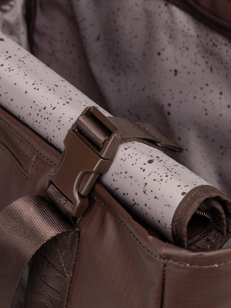 CALPAK Terra 35L Tote in brown Walnut strap