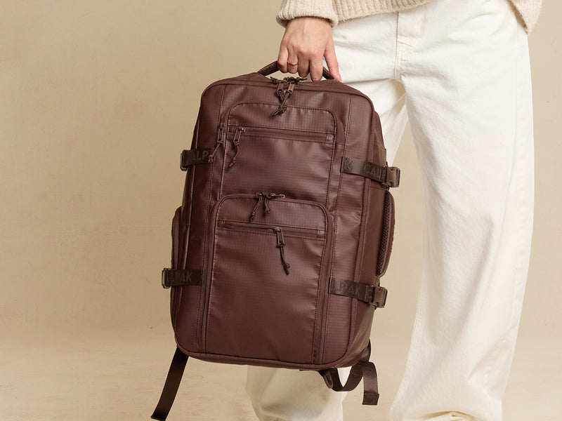 albany ny travel backpack store Shoulder Bag Manhattan Portage Exterior material made from recycled PET bottles Shop Structured Black Leather Backpacks