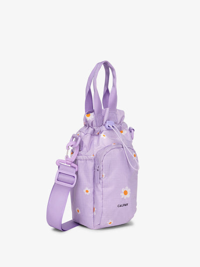 CALPAK Water Bottle Holder in orchid fields; AWH2101-ORCHID-FIELDS view 1