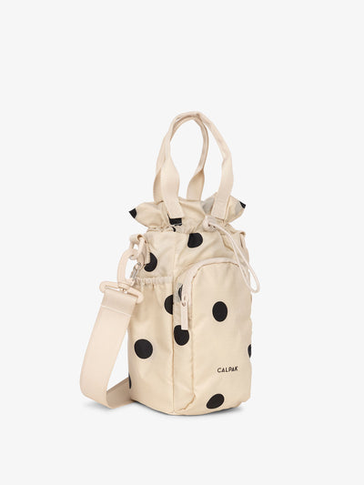 CALPAK water bottle holder for walking in polka dot; AWH2101-POLKA-DOT view 1