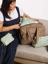 Water Resistant Zippered Pouch Set (3 Pieces)