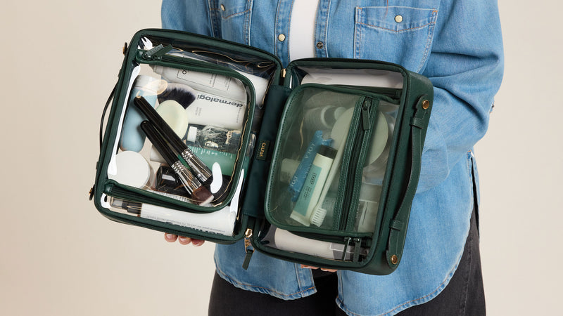 Large Clear Cosmetics Case