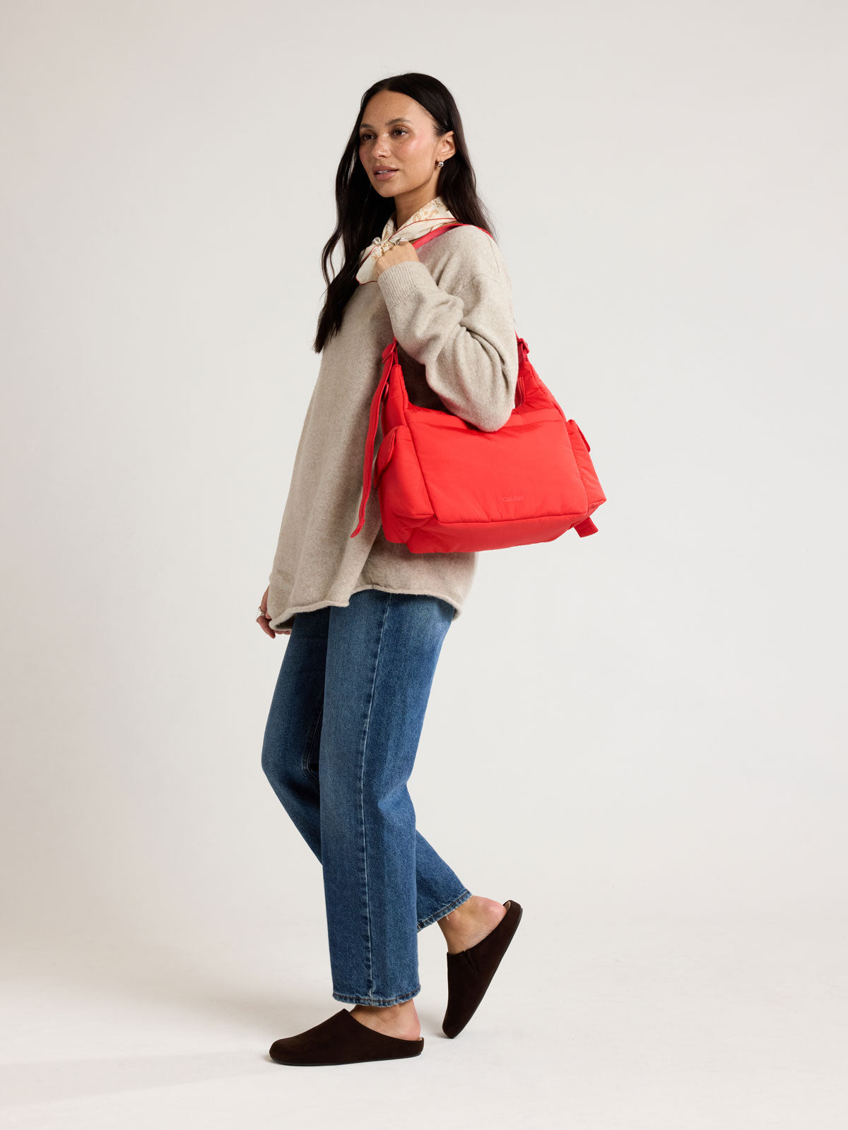 Crossbody Diaper Bag in Tomato | CALPAK