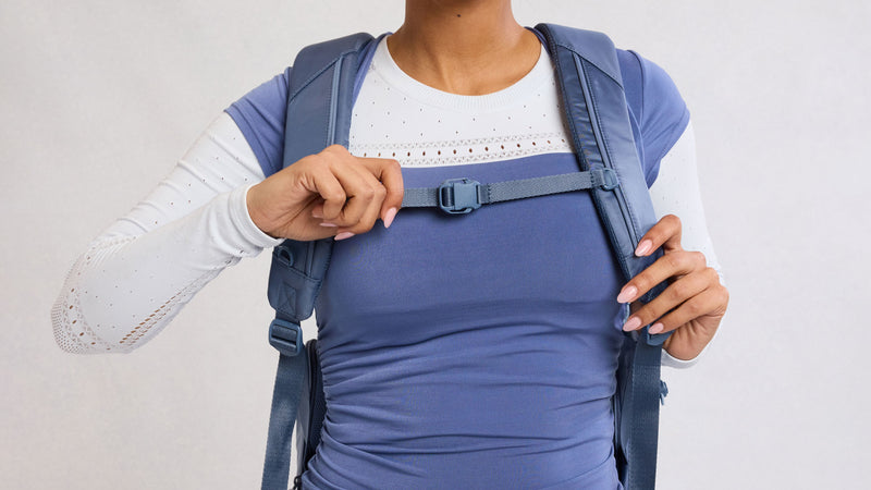 CALPAK Fit Gym Backpack with adjustable shoulder straps