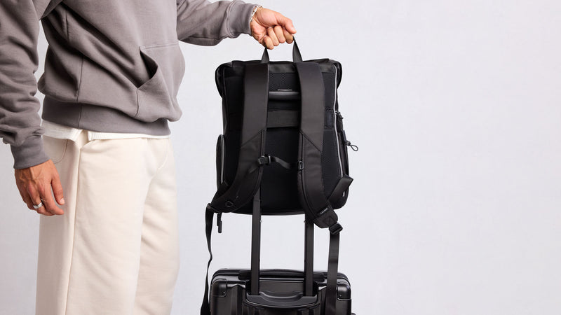 CALPAK Fit Gym Backpack with luggage trolley sleeve