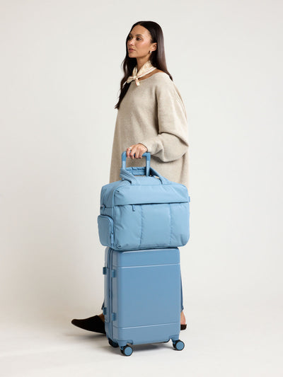 CALPAK Luka Duffel in light blue French Blue; DSM1901-FRENCH-BLUE view 2