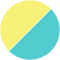 Swatch for aqua-yellow