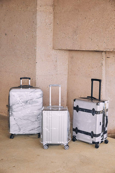 CALPAK clear plastic cover for 24 inch medium luggage; ALC2124-CLEAR