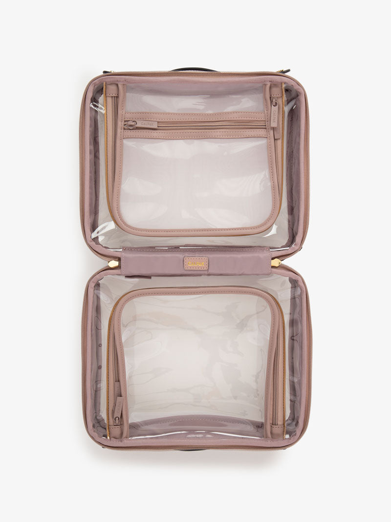 Large Clear Cosmetics Case