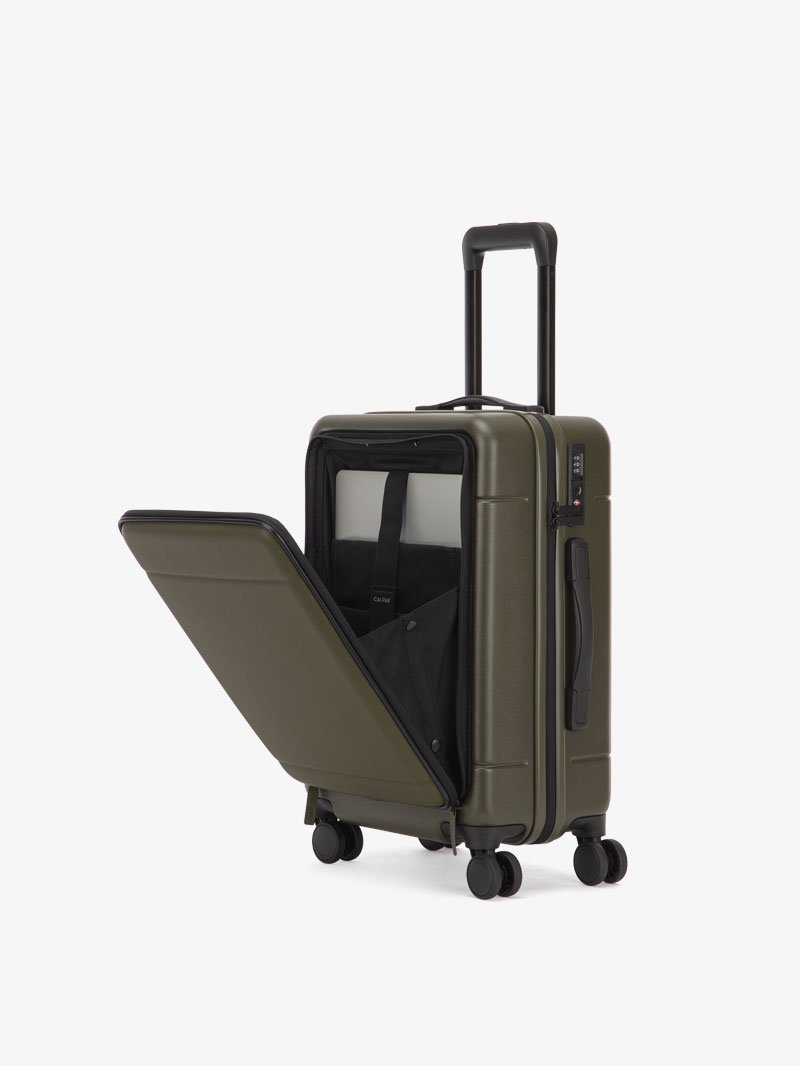 Hue Front Pocket Carry-On Luggage – Travel Luggage