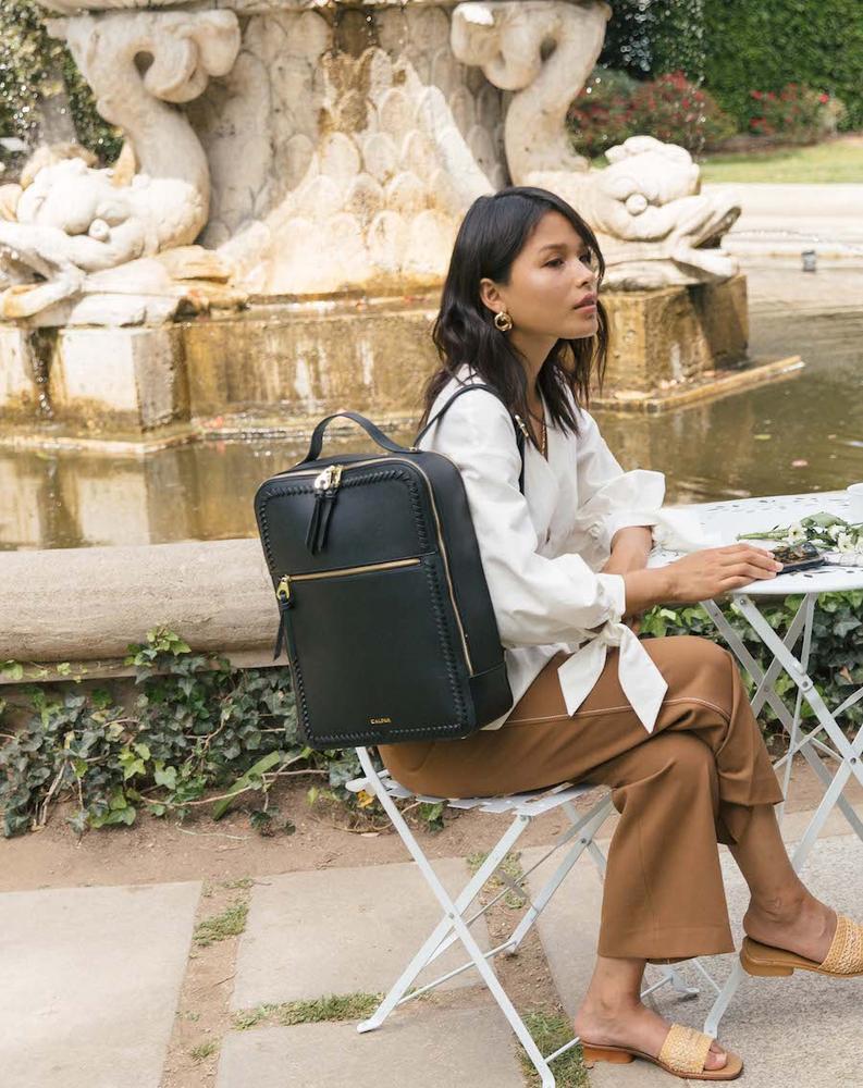 Kaya 15 inch Laptop Backpack in Black CALPAK