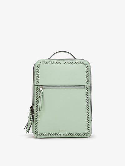 mint CALPAK Kaya laptop back for women; BP1702-SQ-MINT