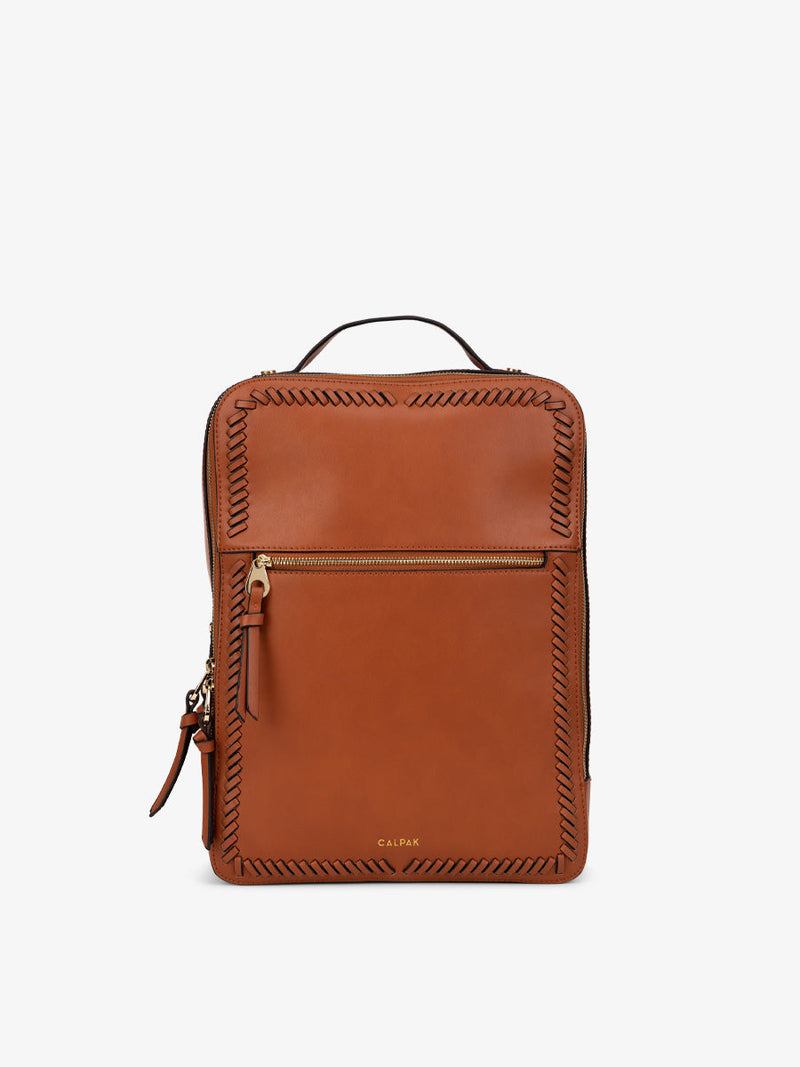 calpak leather backpack Terra 26L Laptop Duffel Backpack- DARK CHERRY Durable Build CALPAK Diaper Backpack with Laptop