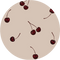 Swatch for oatmeal-cherry