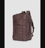 CALPAK Terra 26L Laptop Duffel Backpack in brown Walnut gif of whole backpack view; BPH2201-WALNUT