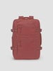 CALPAK Terra 2L Backpack orange/red Clay gif/movie showing front, back and side views ; BPH2201-CLAY