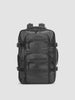 CALPAK Terra 26L Laptop Duffel Backpack in black Matte Obsidian full 360 view; BPH2201-MATTE-OBSIDIAN