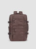 CALPAK Terra 26L Laptop Duffel Backpack in brown Walnut gif of whole backpack view; BPH2201-WALNUT