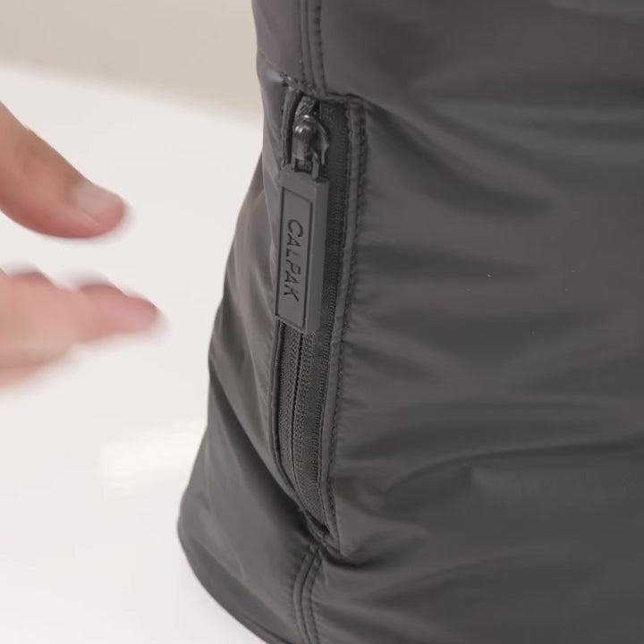 Dual Exterior Phone Pockets