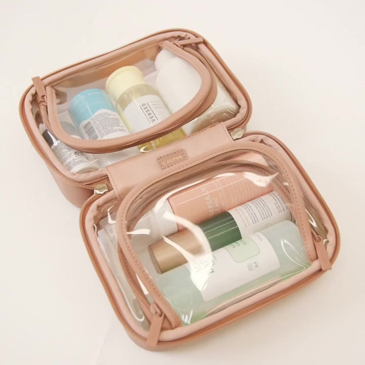 Dual Zippered Compartments