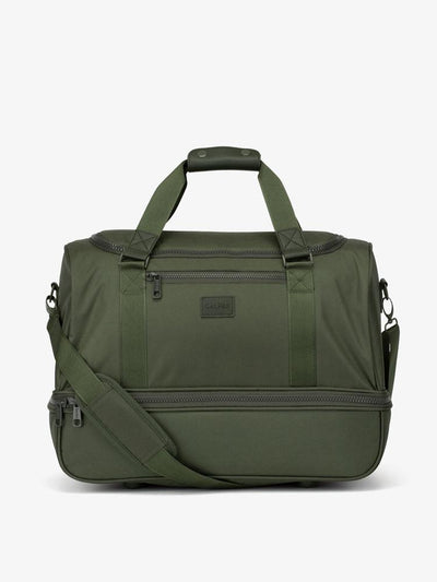 green moss CALPAK Stevyn duffel bag; DST7019-MOSS view 1